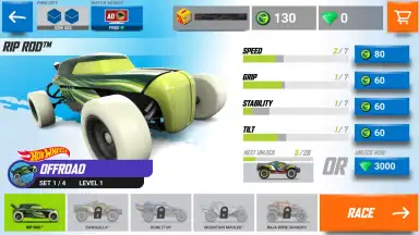 Captura de tela de Hot Wheels: Race Off 8