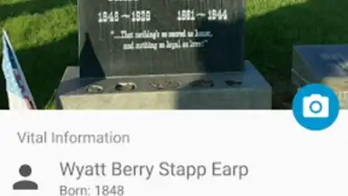 Captura de tela de BillionGraves 3