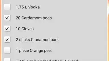 Captura de tela de 8,500 Drink Recipes Free 9