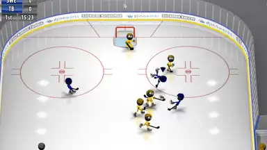 Captura de tela de Stickman Ice Hockey 3