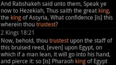 Captura de tela de Holy Bible (KJV) 1