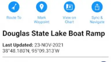 Captura de tela de Garmin ActiveCaptain® 11