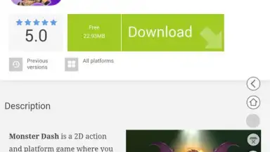 Captura de tela de UC Browser HD 5