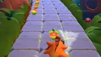 Captura de tela de Crash Bandicoot: On the Run! 2