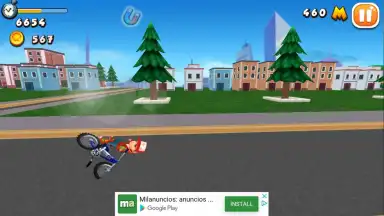 Captura de tela de Bike Race 3D 2