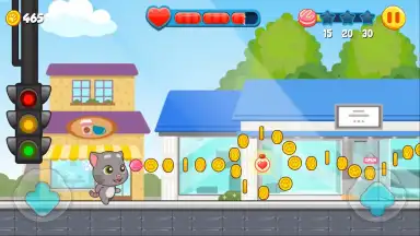 Captura de tela de Talking Tom Candy Run 4
