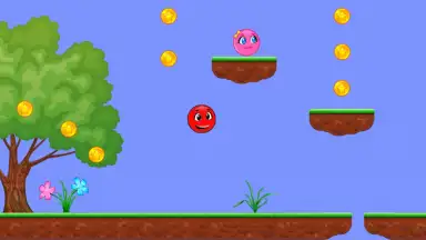 Captura de tela de New Red Ball 4