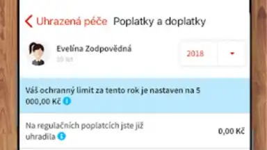 Captura de tela de Moje VZP 2