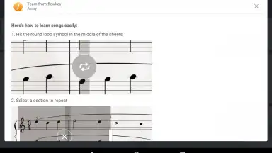 Captura de tela de flowkey 3