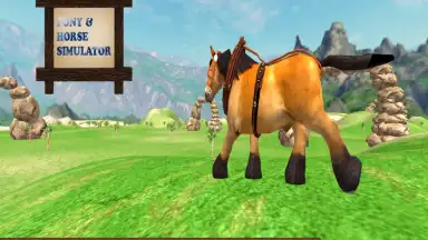 Captura de tela de Pony Horse Simulator Kids 3D 11