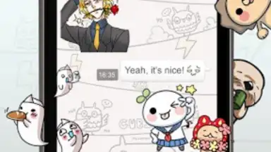 Captura de tela de Cubie Messenger 1