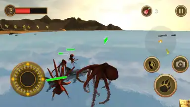 Captura de tela de Great White Shark Survival 3