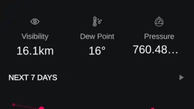 Captura de tela de Weather Live 6