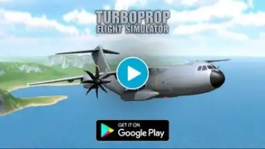 Captura de tela de Turboprop Flight Simulator 1