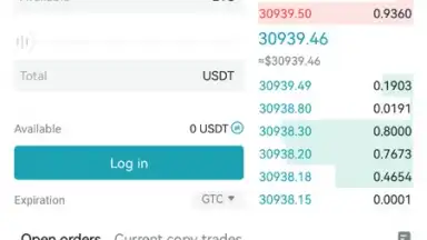 Captura de tela de Bitget 21