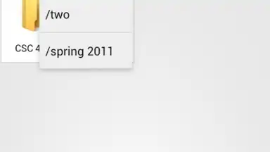 Captura de tela de SE File Manager 3