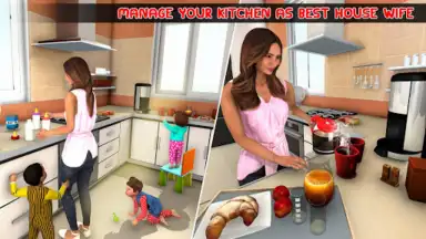 Captura de tela de Mother Simulator Triplet Baby 4
