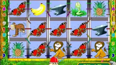 Captura de tela de Crazy monkey slot 5