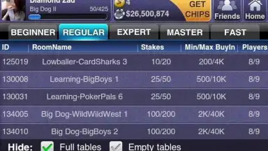 Captura de tela de Poker Deluxe Pro 7