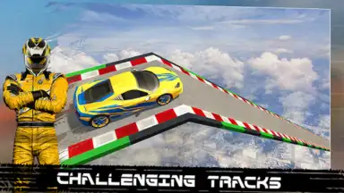 Captura de tela de Impossible GT Car Racing Stunts 2019 14
