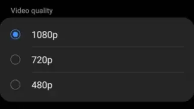 Captura de tela de Samsung Record screen 1