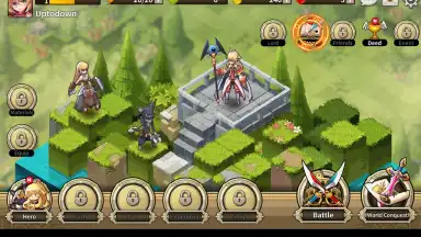 Captura de tela de Fantasy War Tactics 5