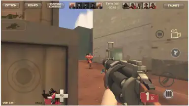Captura de tela de Team of 2 Fort Mobile 7