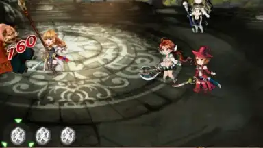 Captura de tela de Bravely Archive 5