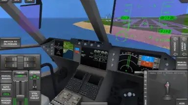Captura de tela de Turboprop Flight Simulator 4