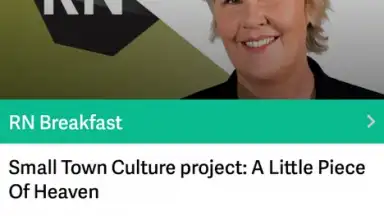Captura de tela de ABC Radio 3