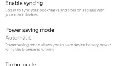 Captura de tela de Yandex Browser Beta 8