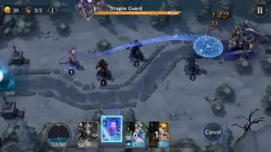 Captura de tela de Everfrozen: TD 2