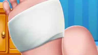 Captura de tela de Foot Surgery Doctor Care 16