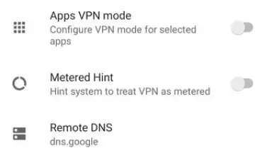 Captura de tela de Shadowsocks 19