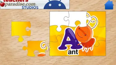 Captura de tela de Kids ABCs Jigsaw Puzzles 14
