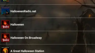 Captura de tela de Free Radio Halloween Live 3