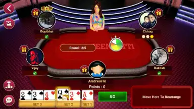 Captura de tela de Teen Patti Octro 2