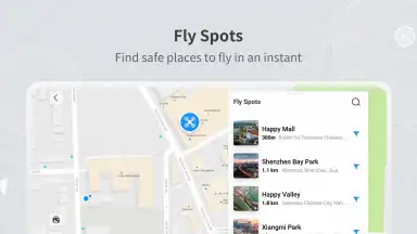 Captura de tela de DJI Fly 1