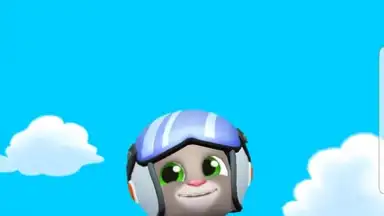 Captura de tela de Talking Tom Sky Run 7