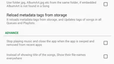 Captura de tela de Musicolet 3