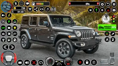 Captura de tela de Offroad Jeep Driving:Jeep Game 3