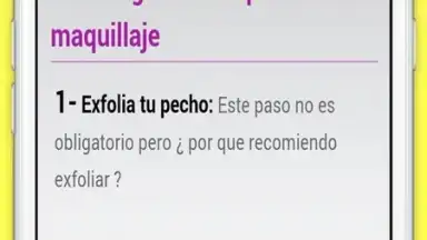 Captura de tela de Maquillaje Natural 5
