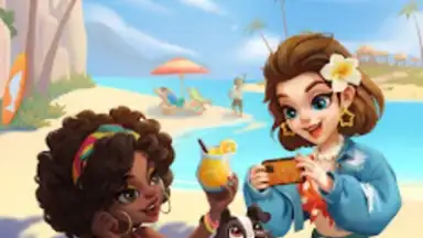 Captura de tela de Tasty Travels: Merge Game 2