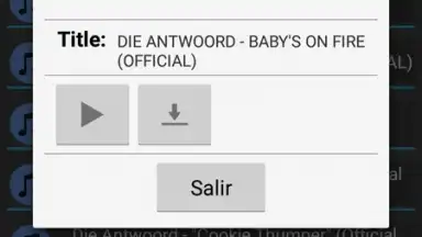 Captura de tela de Ares MP3 Music 4