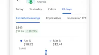 Captura de tela de Google AdMob 1