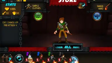 Captura de tela de Spellfall - Puzzle Adventure 3