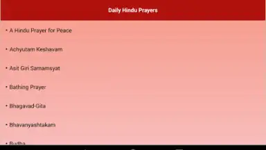 Captura de tela de Daily Hindu Prayers 7