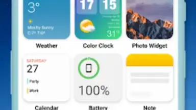 Captura de tela de Color Widgets 11