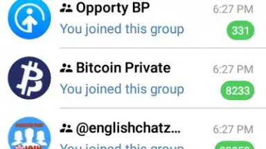 Captura de tela de Via Messenger - Unofficial Telegram App 4