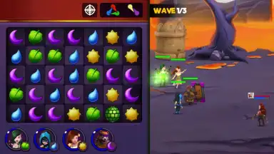 Captura de tela de Kingdom Raids - Puzzle Wars 11